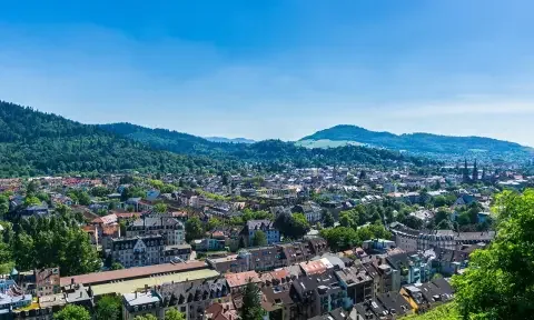 Fassadenreinigung in Freiburg im Breisgau